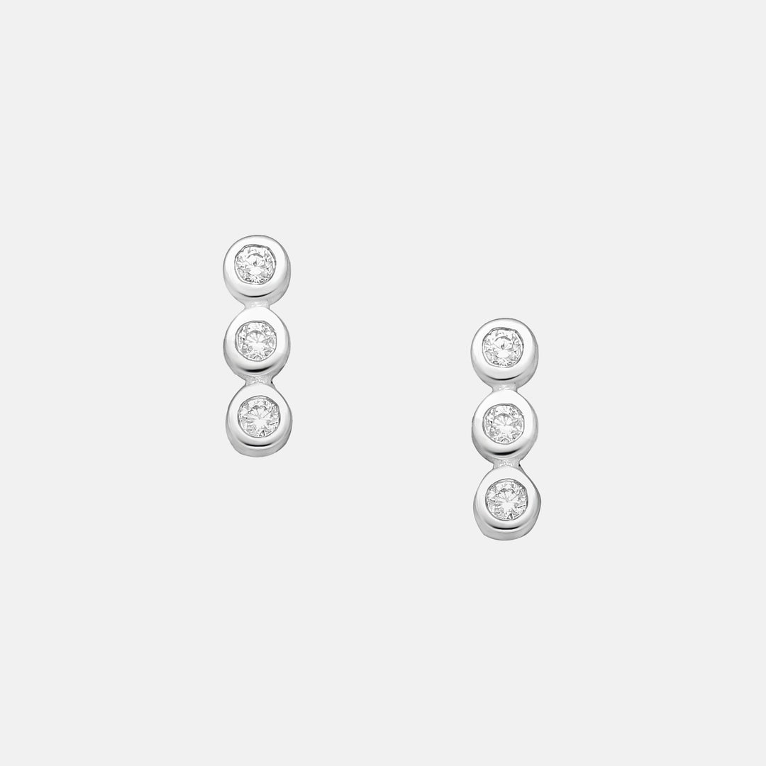 Mamou Droplet Sterling Silver Earrings