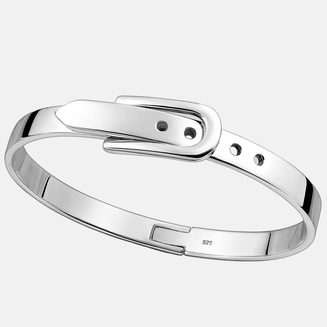 Buckle .925 Sterling Silver Cuff Bracelet