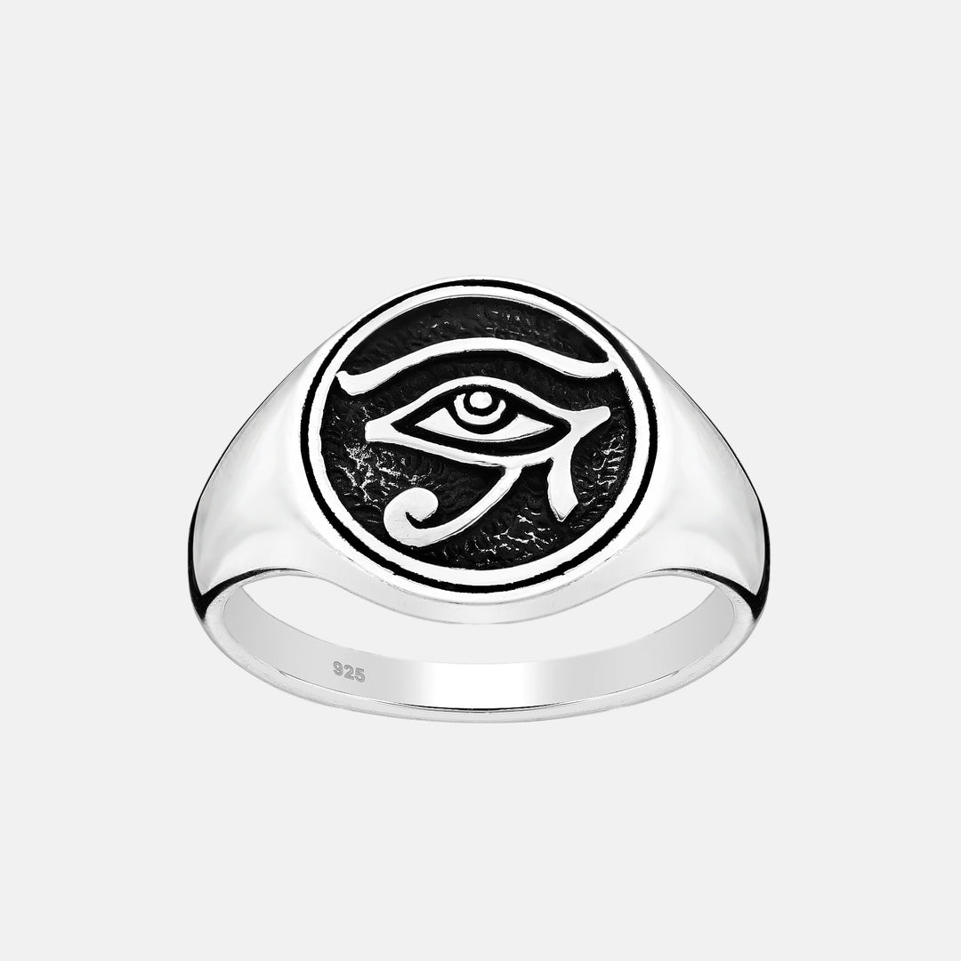 Eye of Horus Signet Ring