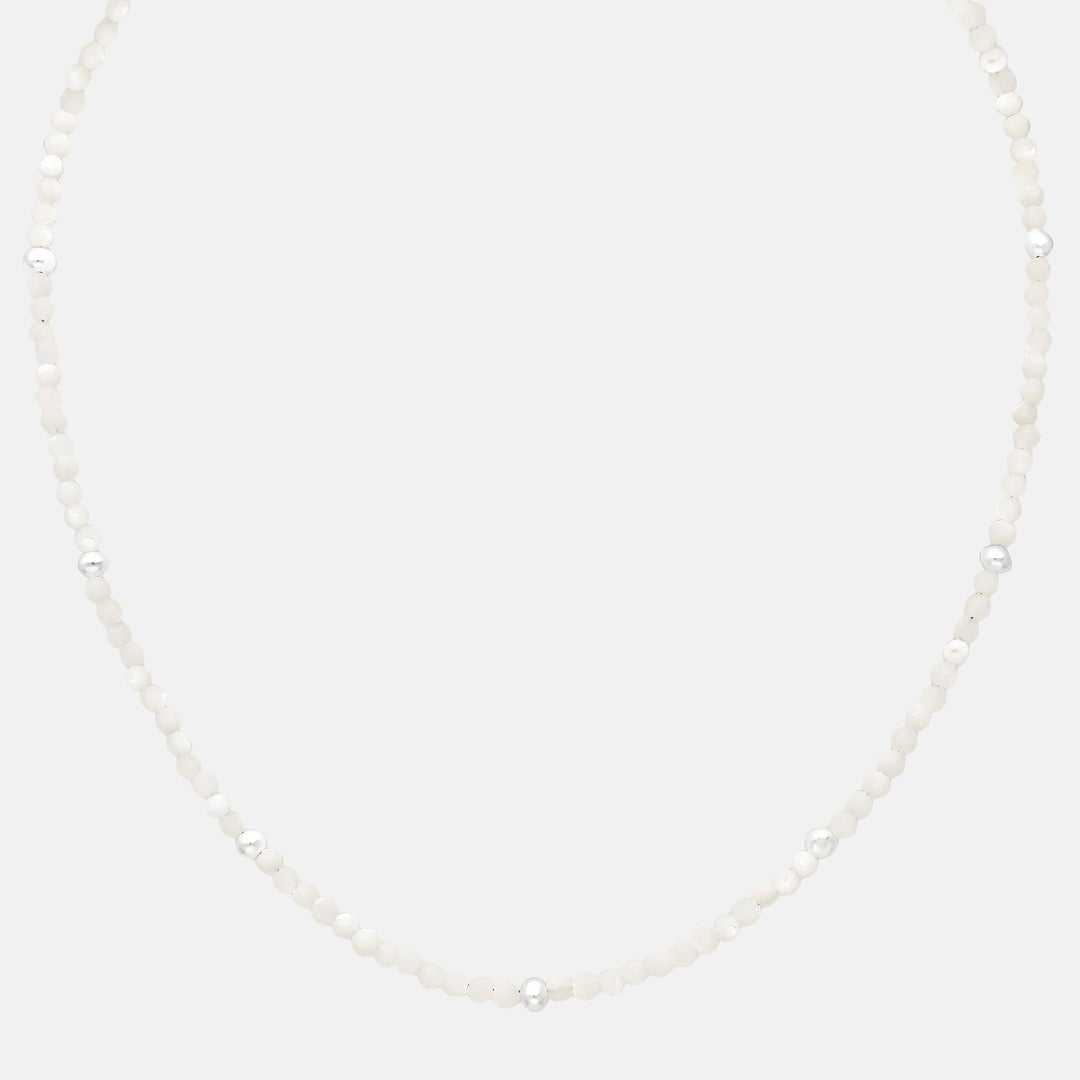 Pearl Howlite Sia Necklace