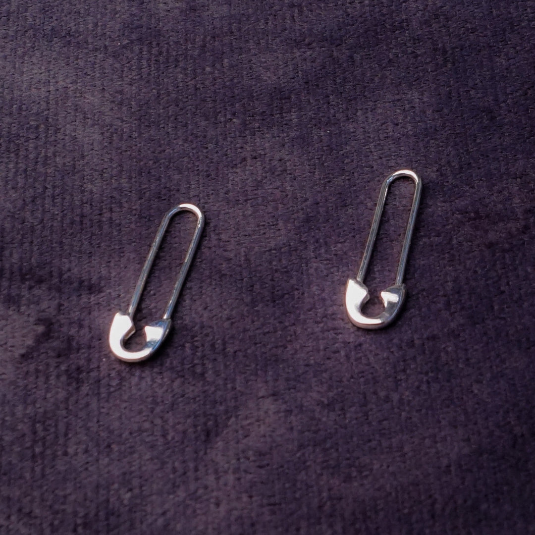 Safety Pin Earrings