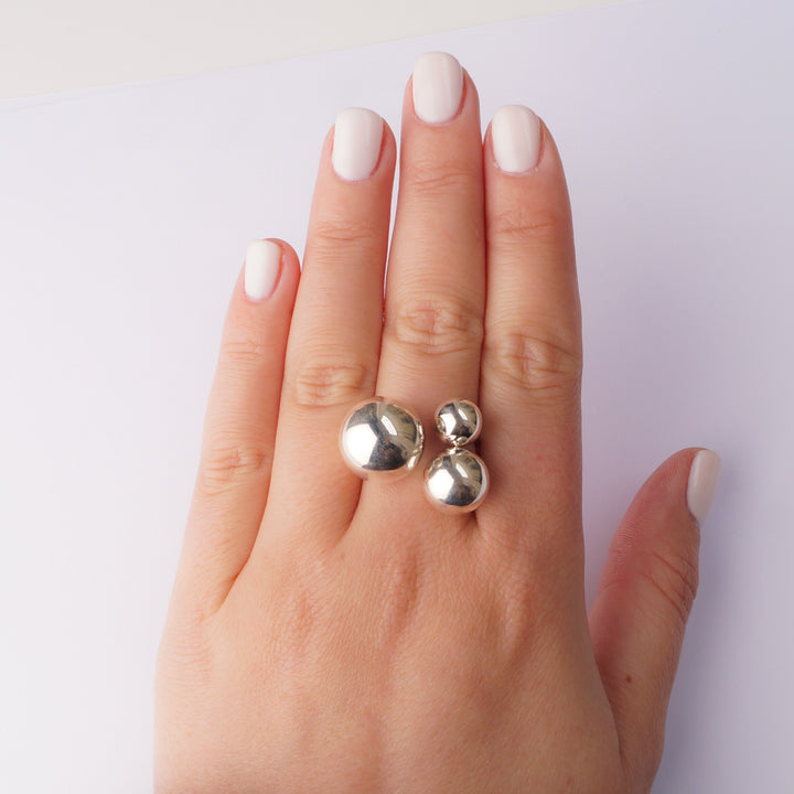 Jensen .925 Cluster Ring
