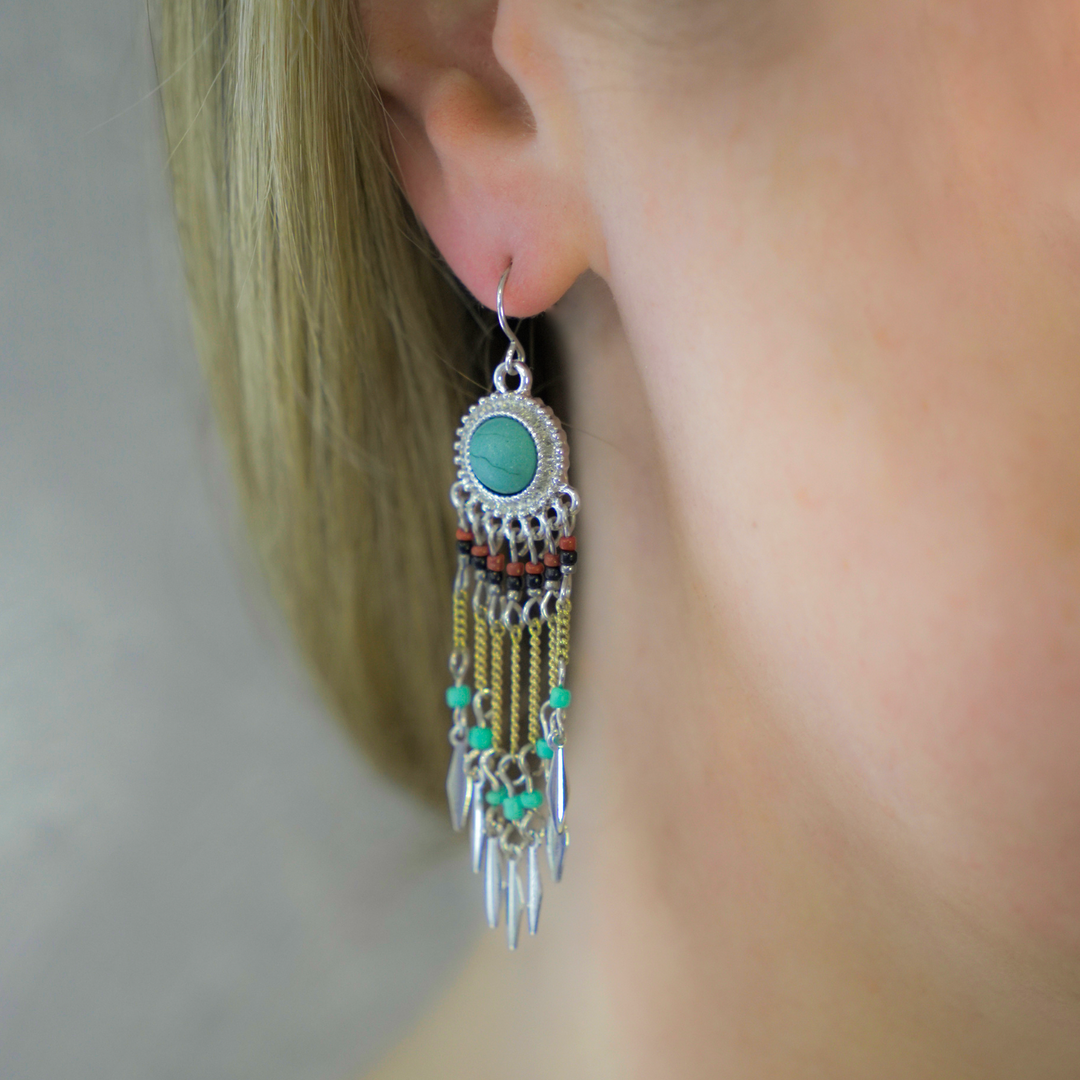 Boho Apache Earrings