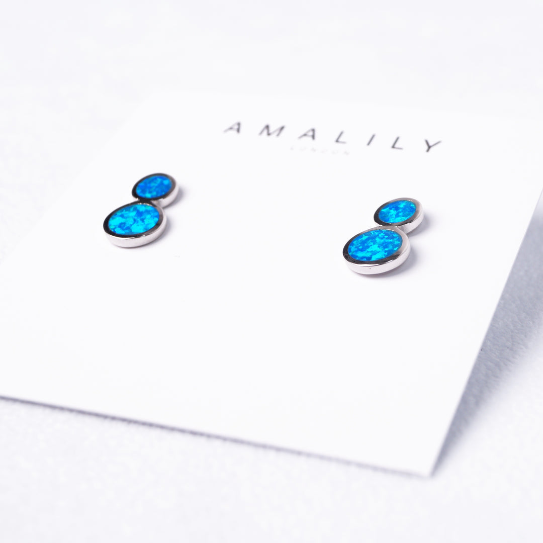 Bahia Opal .925 Opal Earrings