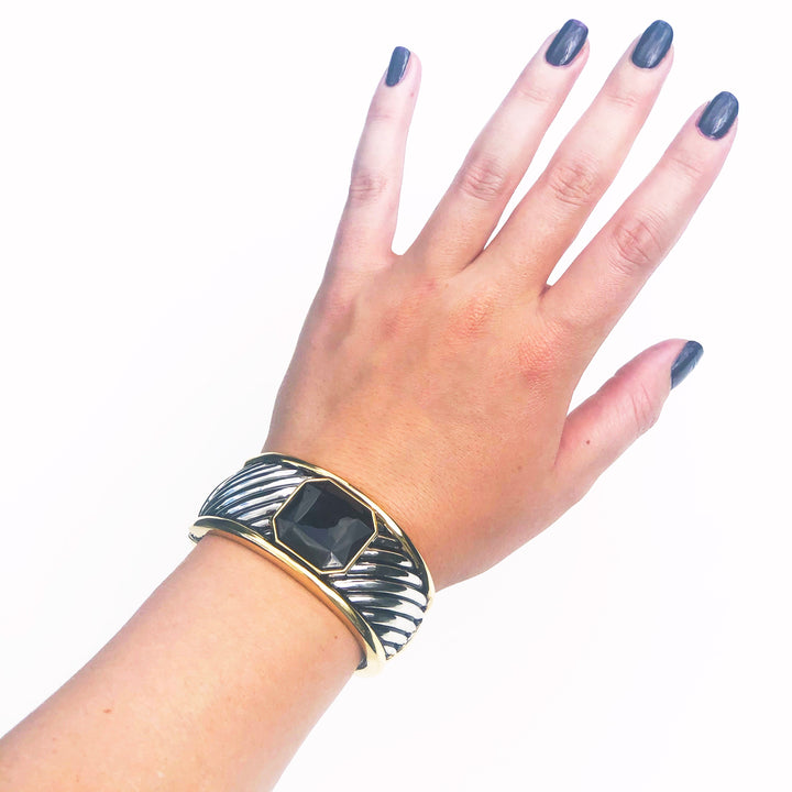 SuperNova Onyx Bangle Bracelet