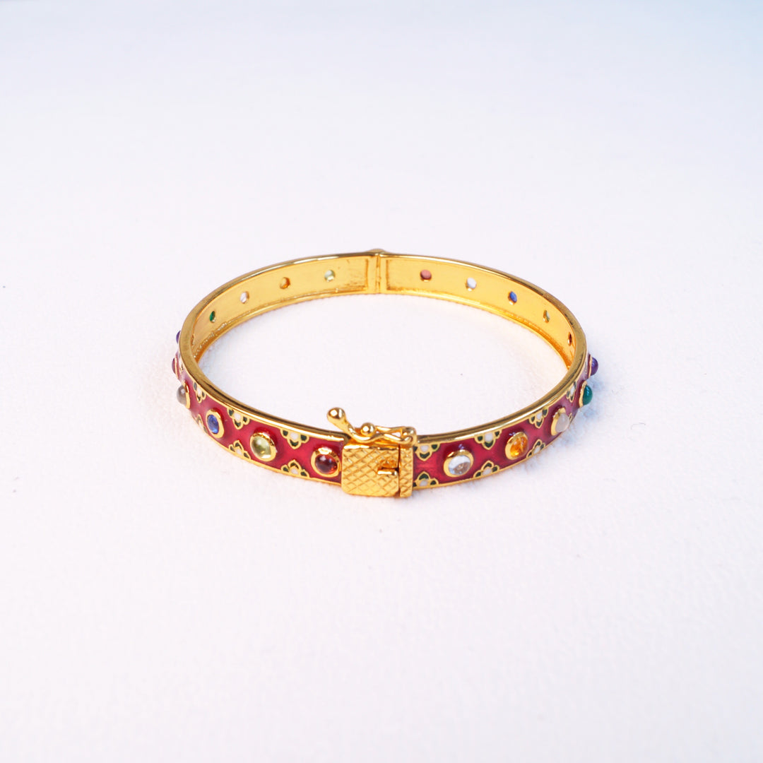 Athena Red Gemstone Bracelet