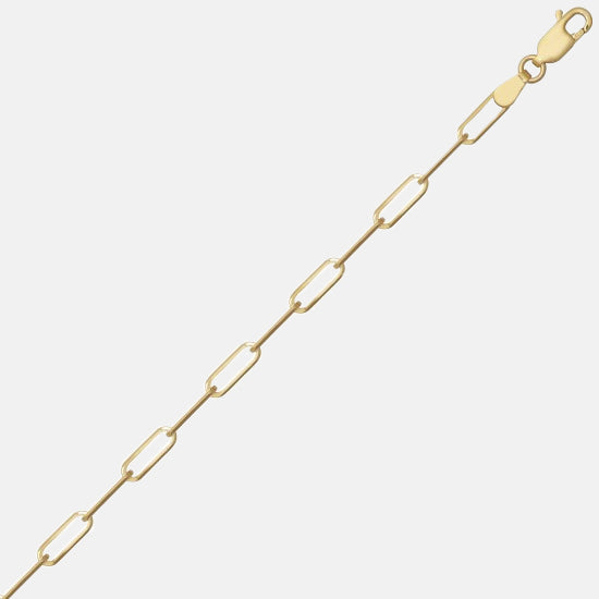 Edie 9ct Gold Square Link Bracelet