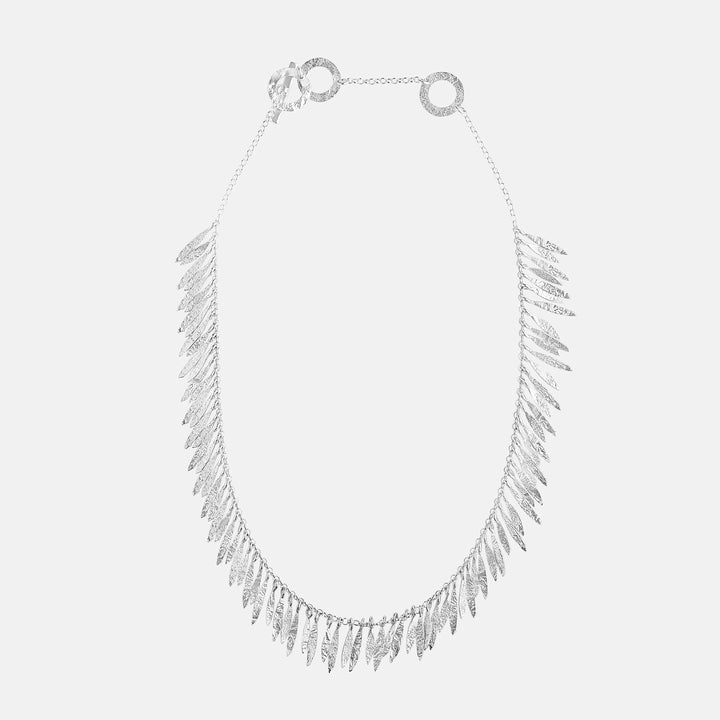 Wild Grass Sterling Silver Necklace