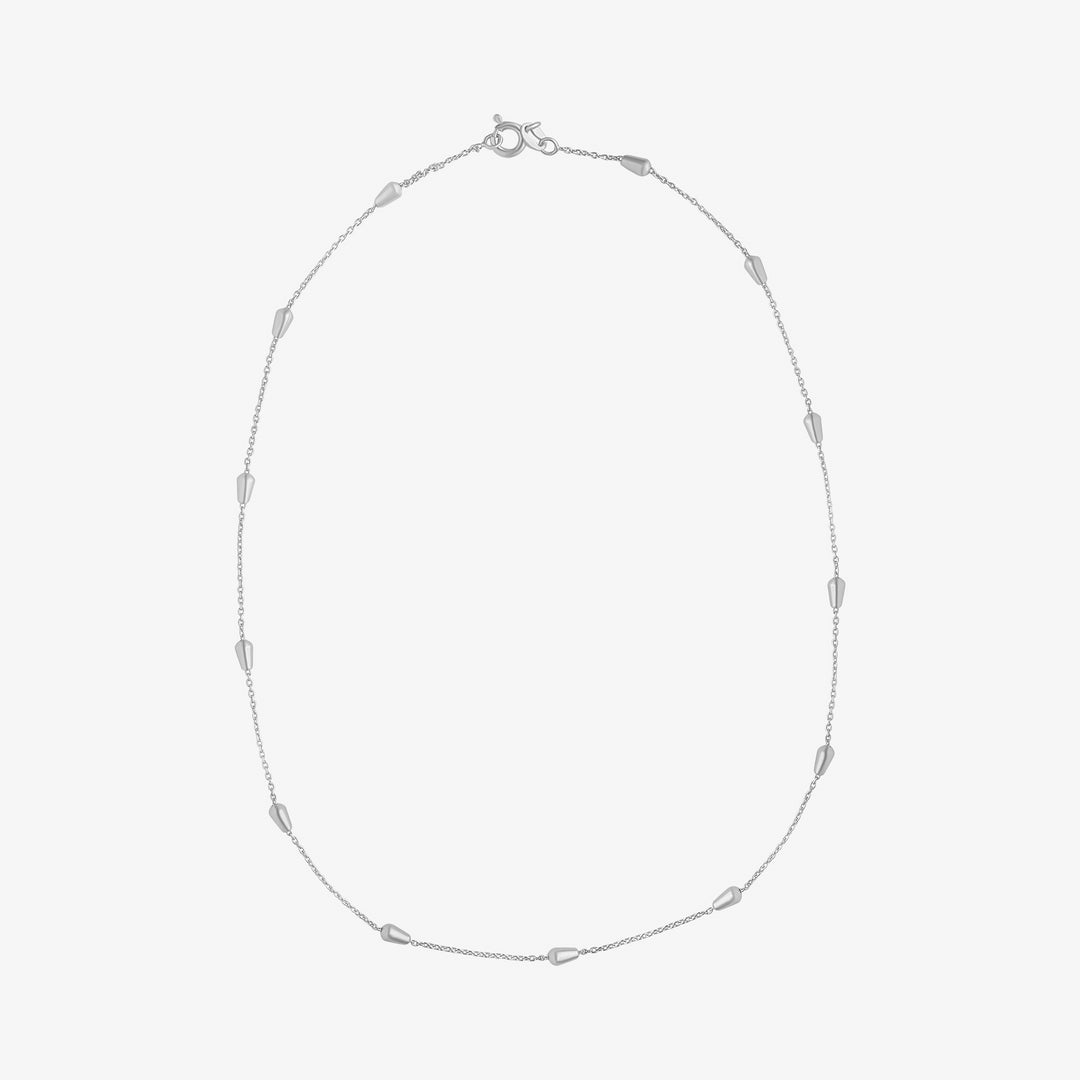 Mia Silver Nugget Chain Necklace