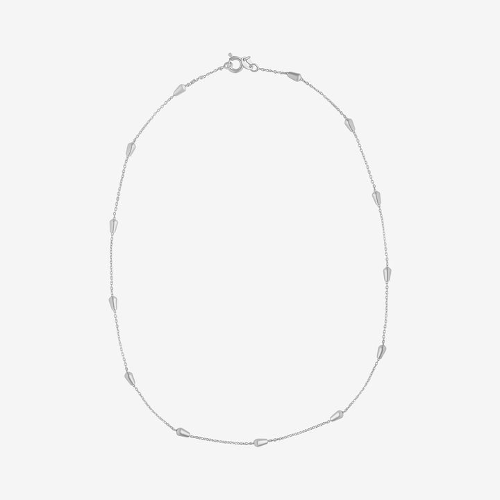 Mia Silver Nugget Chain Necklace