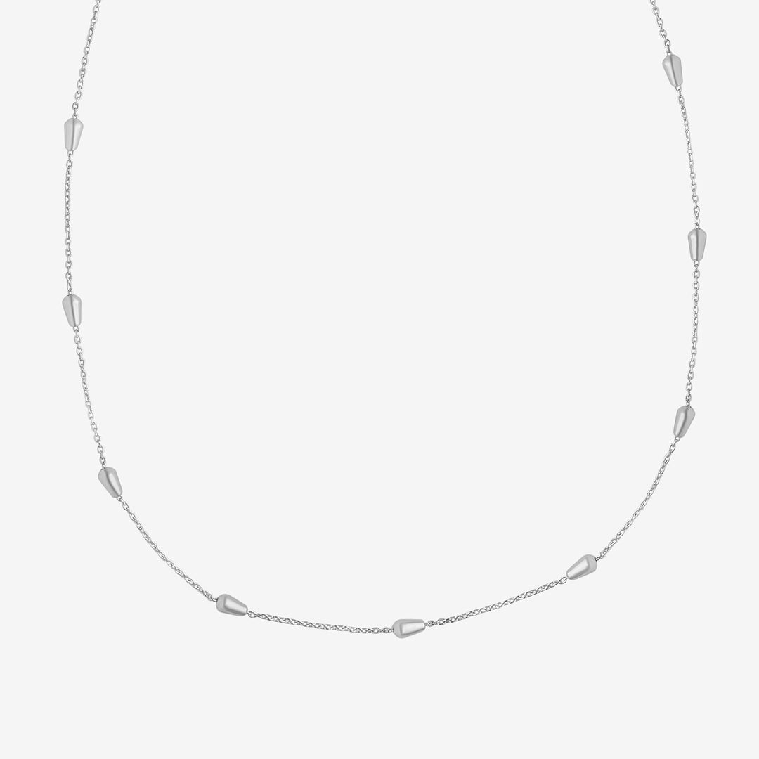 Mia Silver Nugget Chain Necklace