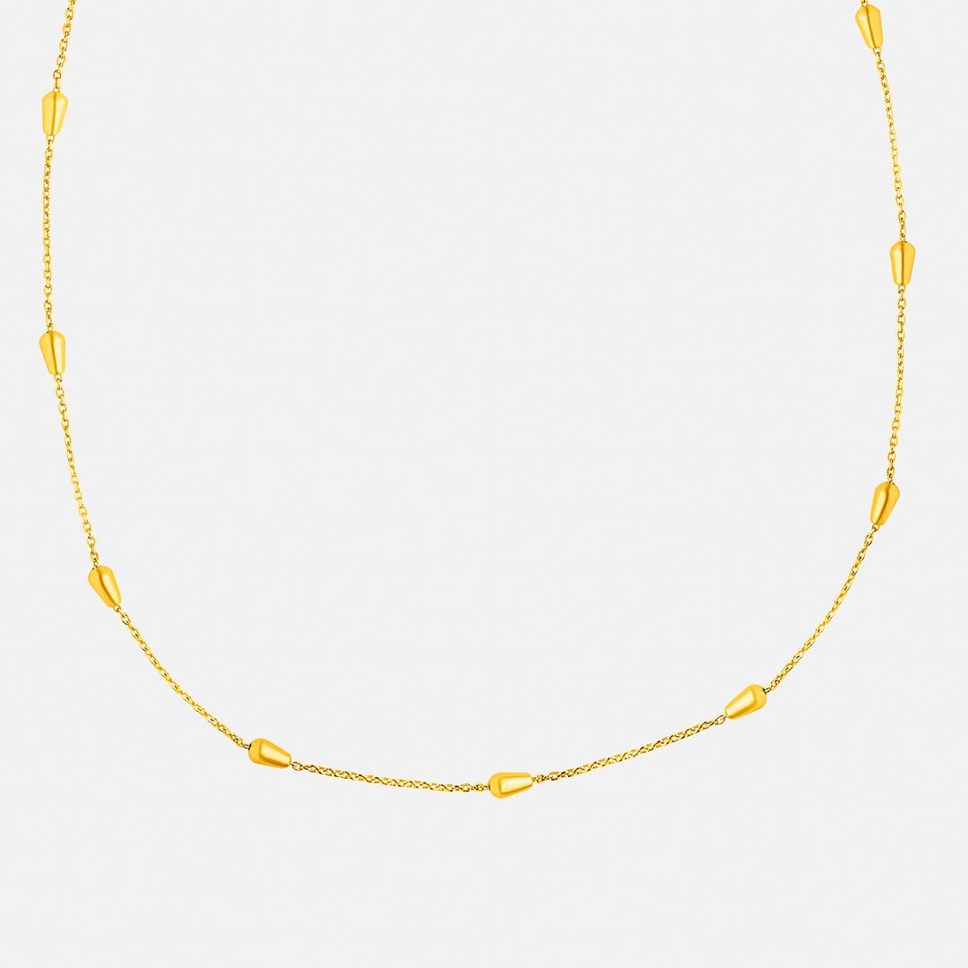 Mia Gold Nugget Chain Necklace