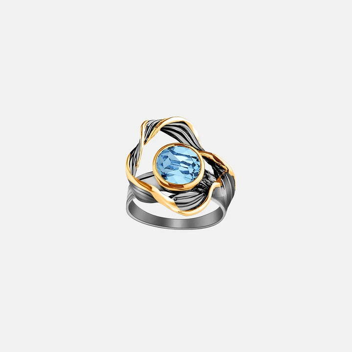 Topaz Swish Ring