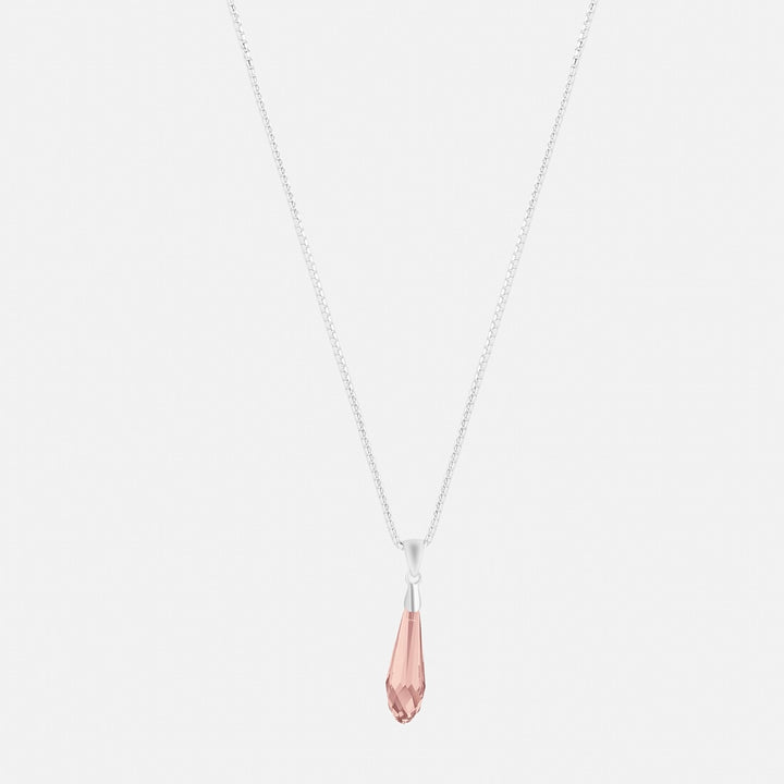 Sidra Rose Crystal Swarovski Pendant & Chain Necklace